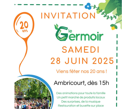 20 ans Germoir