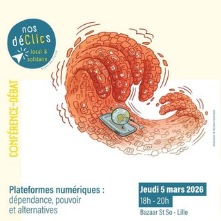 Plateformes numériques : pouvoir, dépendance et alternatives - 5 mars 2026